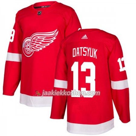 Miehille NHL Detroit Red Wings Pelipaita Pavel Datsyuk 13 Adidas 2017-2018 Punainen Authentic